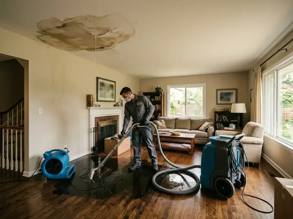 attic-pipe-burst-ceiling-drip-008 — frequently asked questions, Water Damage Restoration & Carpet Care in Ironton, OH